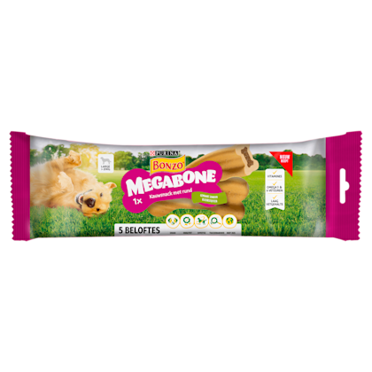 Megabone hondensnacks kauwstaaf groot