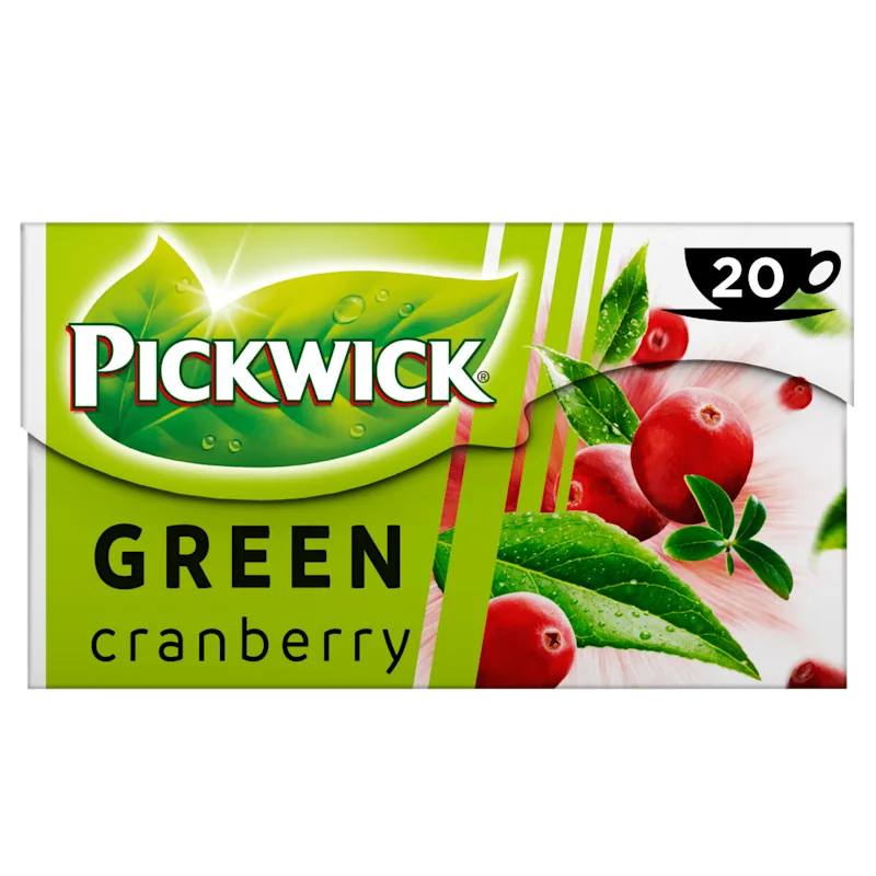 Pickwick Cranberry groene thee