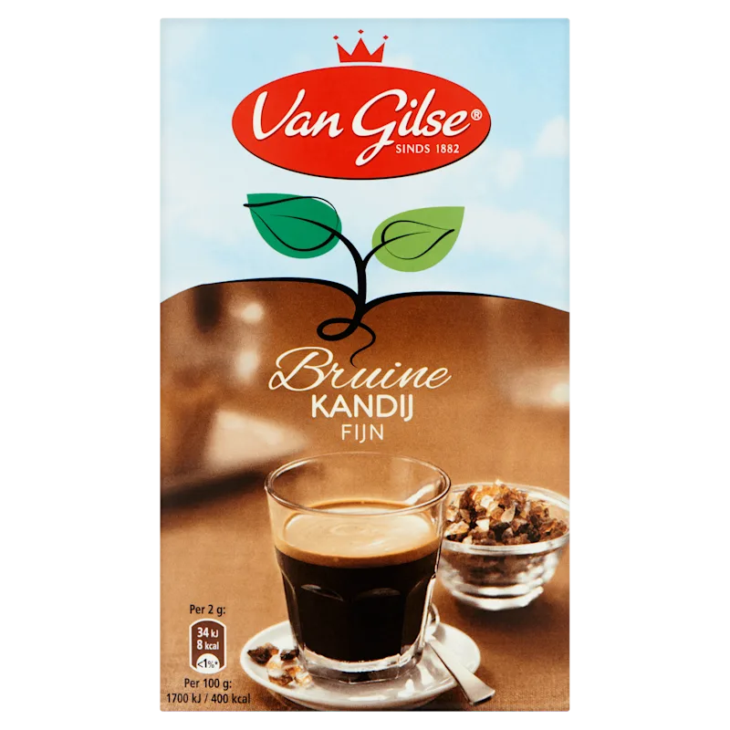 Van Gilse Bruine Kandij Fijn 500 g