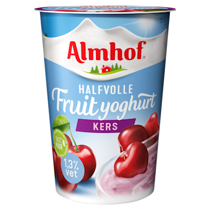 Almhof Halfvolle fruityoghurt kers