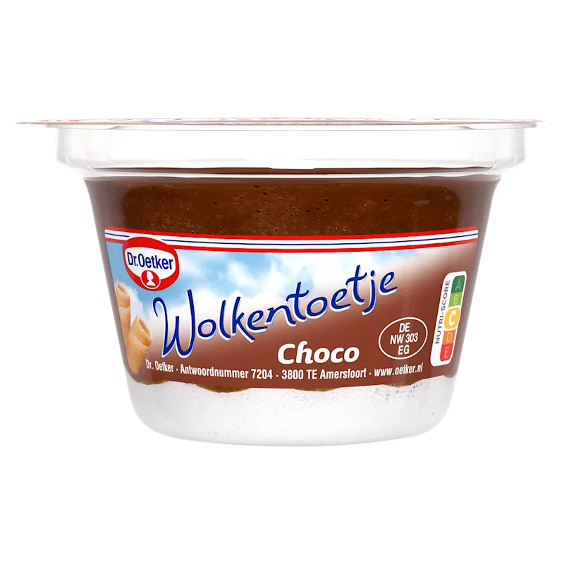Dr. Oetker Wolkentoetje Chocolade