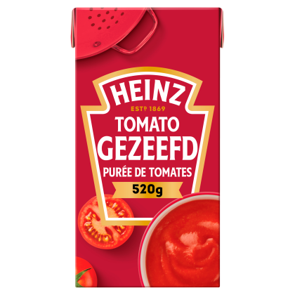 Tomaten gezeefd