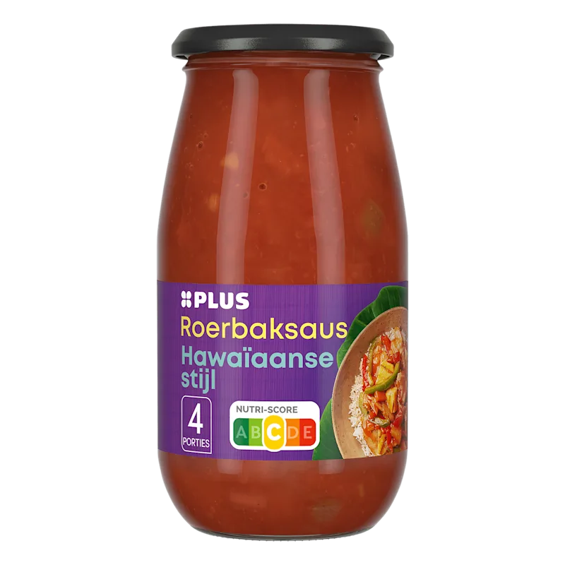 PLUS Roerbaksaus Hawaii
