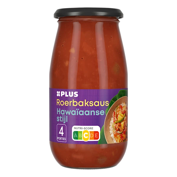 PLUS Roerbaksaus Hawaii