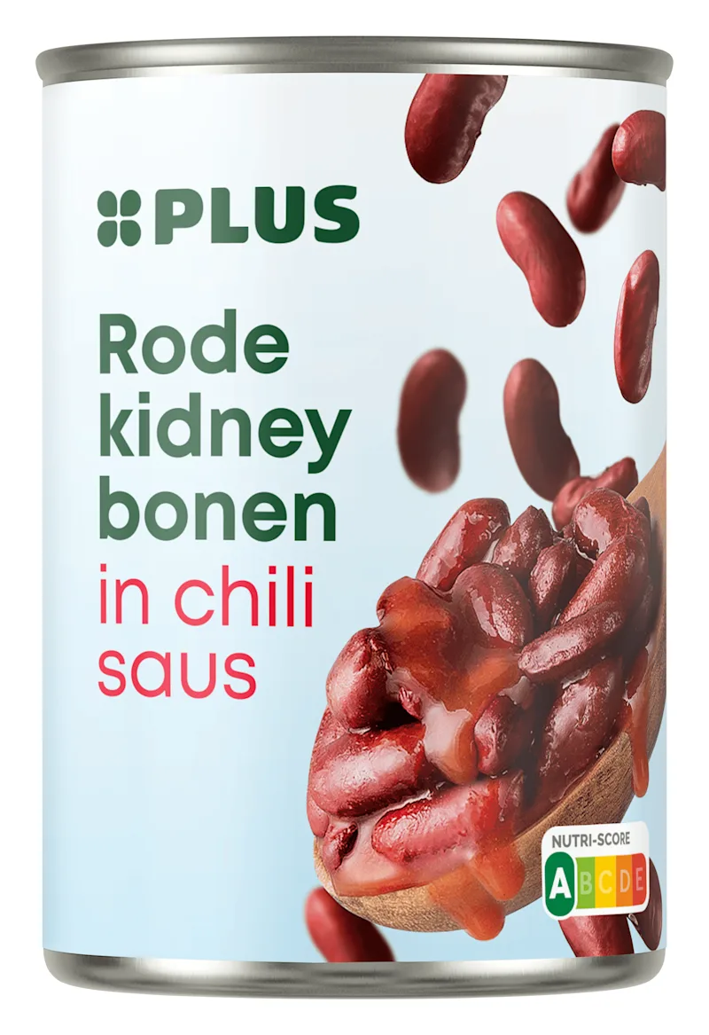 PLUS Rode kidneybonen in chilisaus