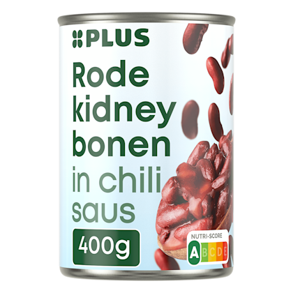 Rode kidneybonen in chilisaus