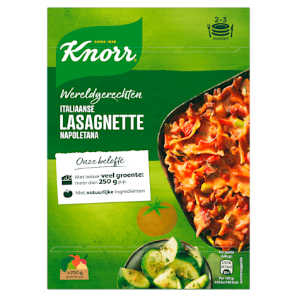 Wereldgerecht Lasagnette napoletana