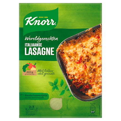 Wereldgerecht Lasagne bolognese