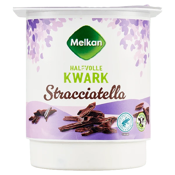 Melkan Halfvolle kwark stracciatella