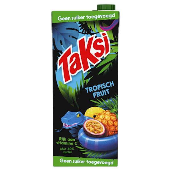 Taksi Tropisch fruit geen suiker toegevoegd