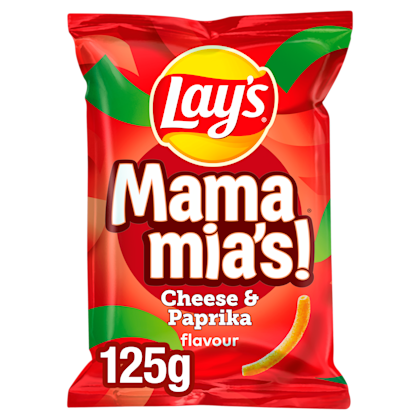 Chips mama mia's paprika kaas