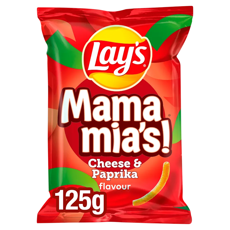 Lays Chips mama mia's paprika kaas