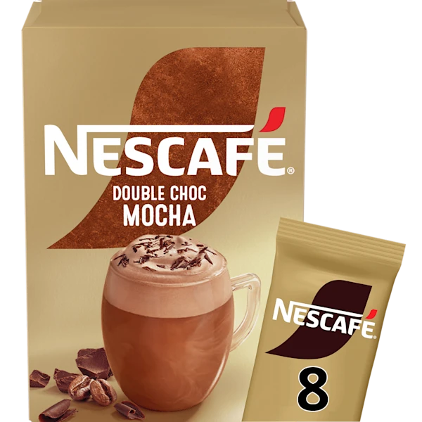 Nescafe Gold oploskoffie double choc mocha