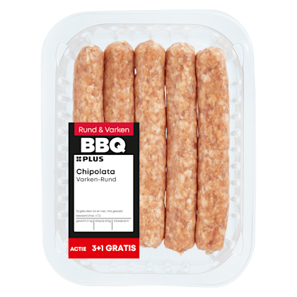 Chipolata Varken-Rund - PLUS