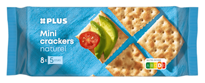 Mini crackers naturel