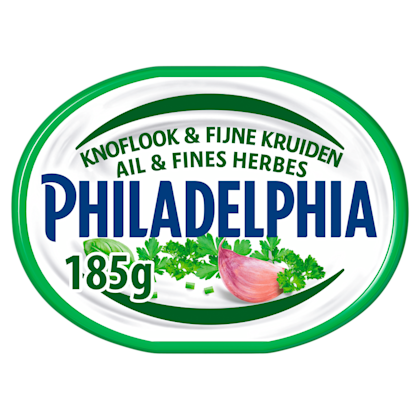 Roomkaas knoflook & kruiden
