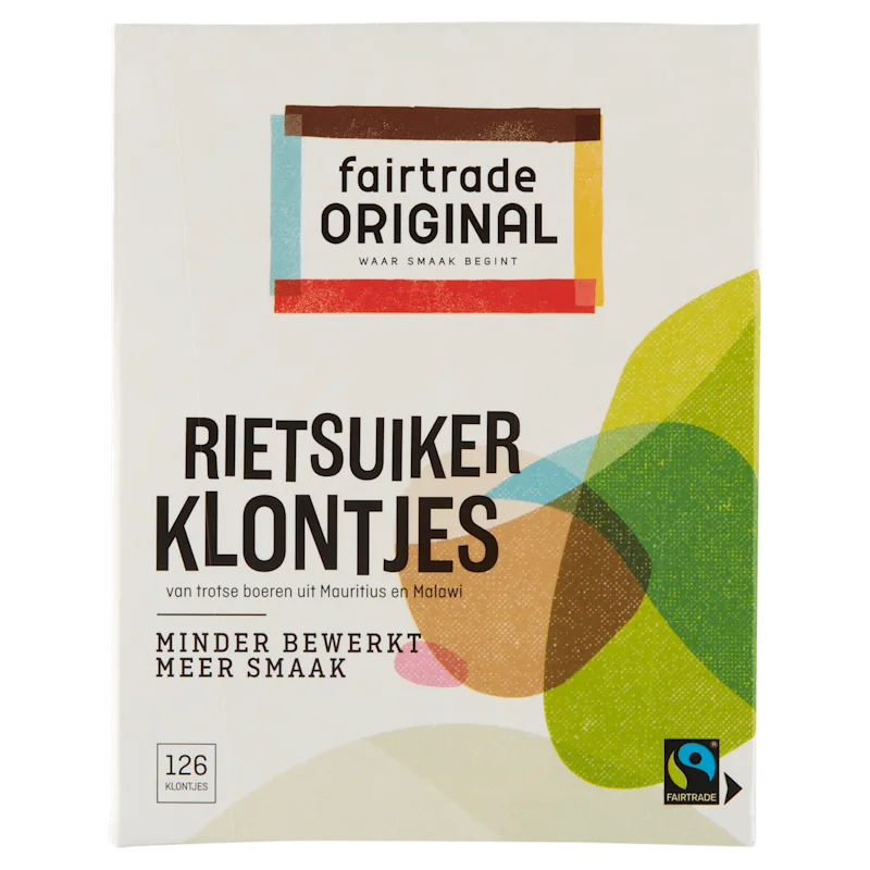 Fairtrade Original Rietsuikerklontjes Fairtrade