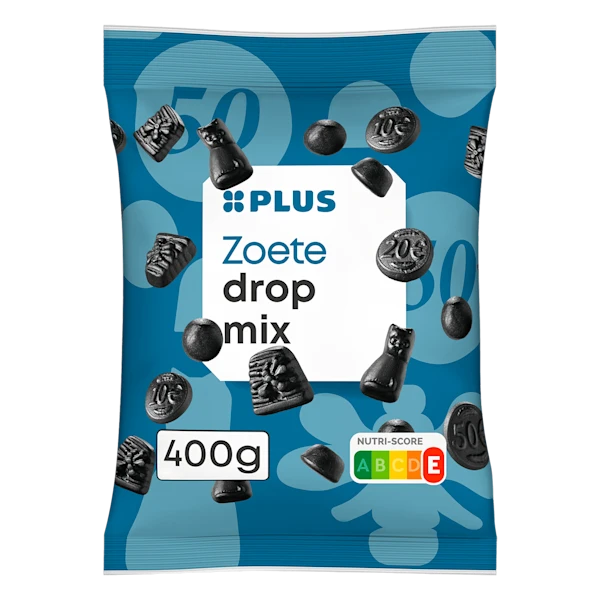 PLUS Gemengde zoete drop