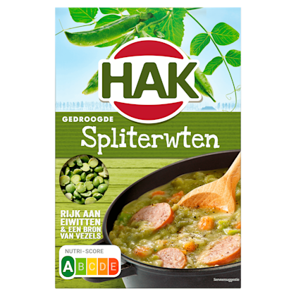 Gedroogde spliterwten