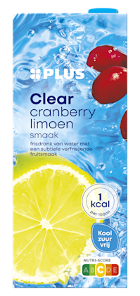 Clear cranberry limoen