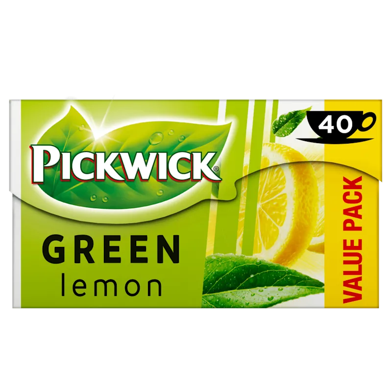 Pickwick Lemon groene thee voordeelpak