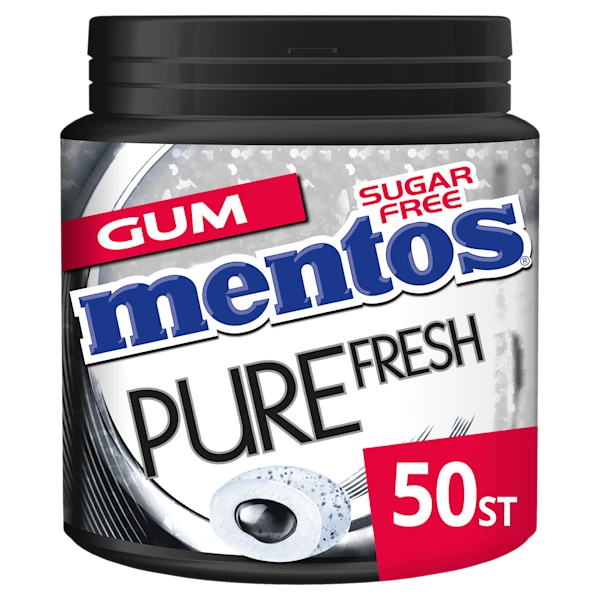 Mentos Gum Pure Fresh Black Mint