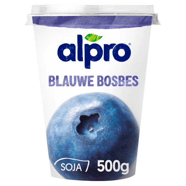 Alpro Plantaardige Variatie Yoghurt Bosbes