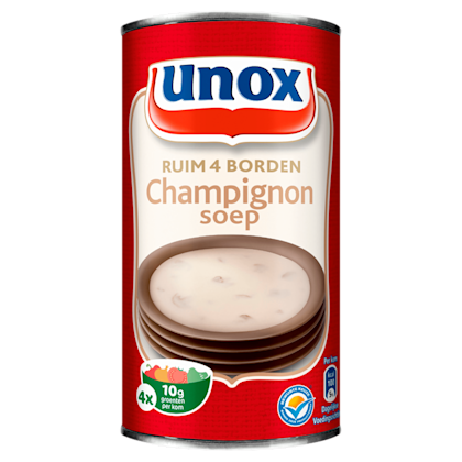 Soep in Blik Champignonsoep
