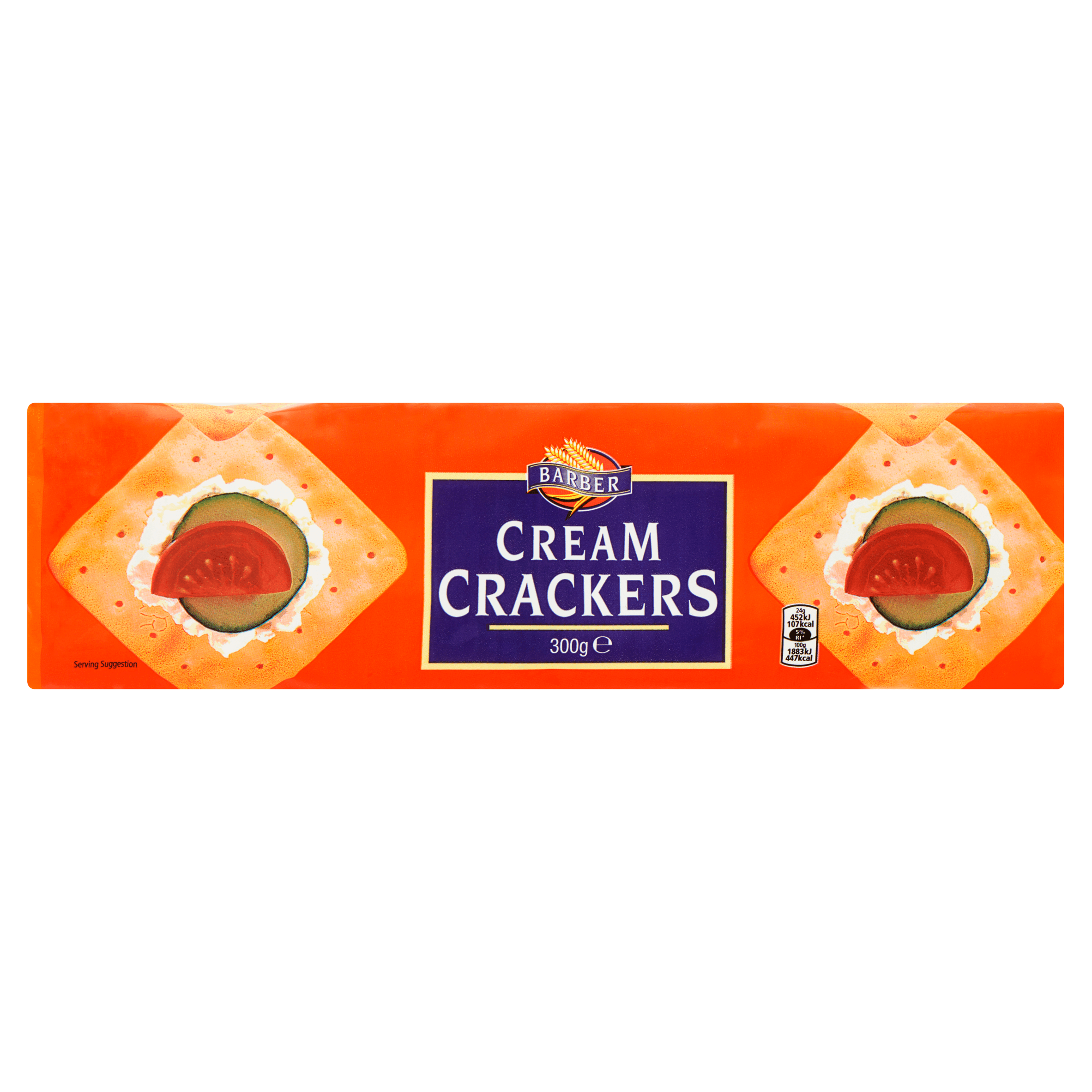Barber Cream crackers Per Wikkel 300 g