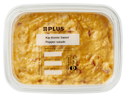 Kip Kerrie Sweet Pepper Salade