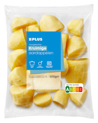 Kookaardappelen kruimig