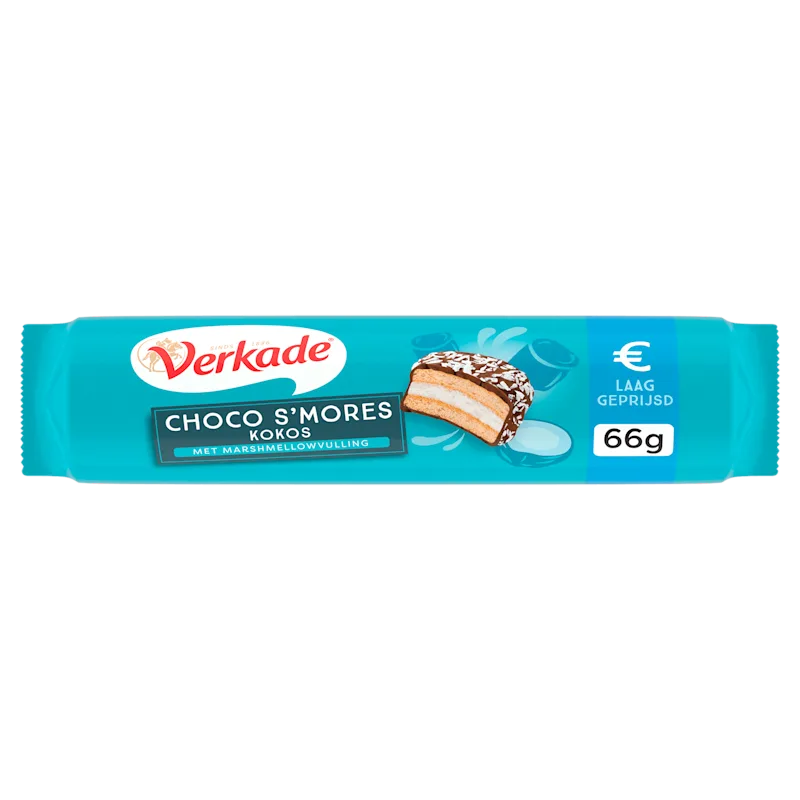 Verkade Choco s'mores Kokos