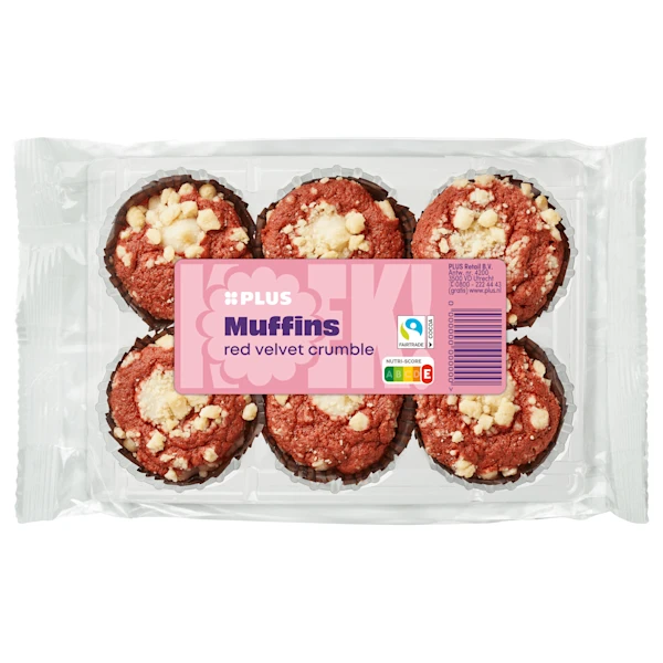 PLUS Muffins red velvet