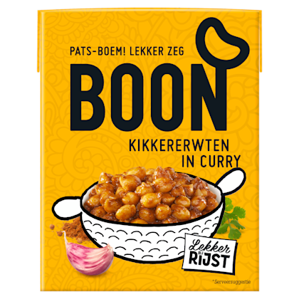 Kikkererwten in curry