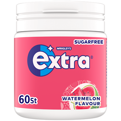 Watermelon kauwgom suikervrij pot