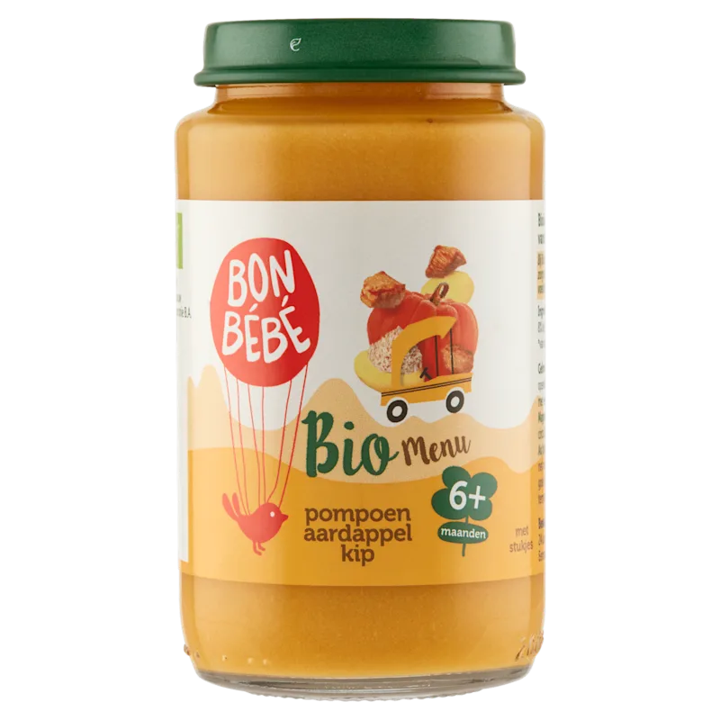 Bonbebe Bio M0612 pompoen aardappel kip