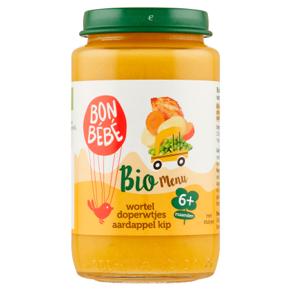 Bio M0616 wortel doperwtjes aardappel