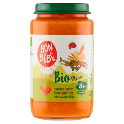 Bio M0812 pasta met tomaat mozzarella