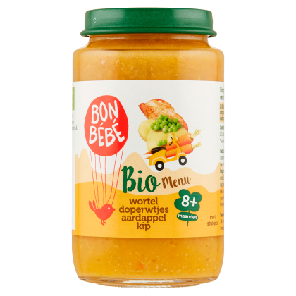 Bio M0816 wortel doperwtjes aardappel