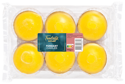 Mini fondant cakejes