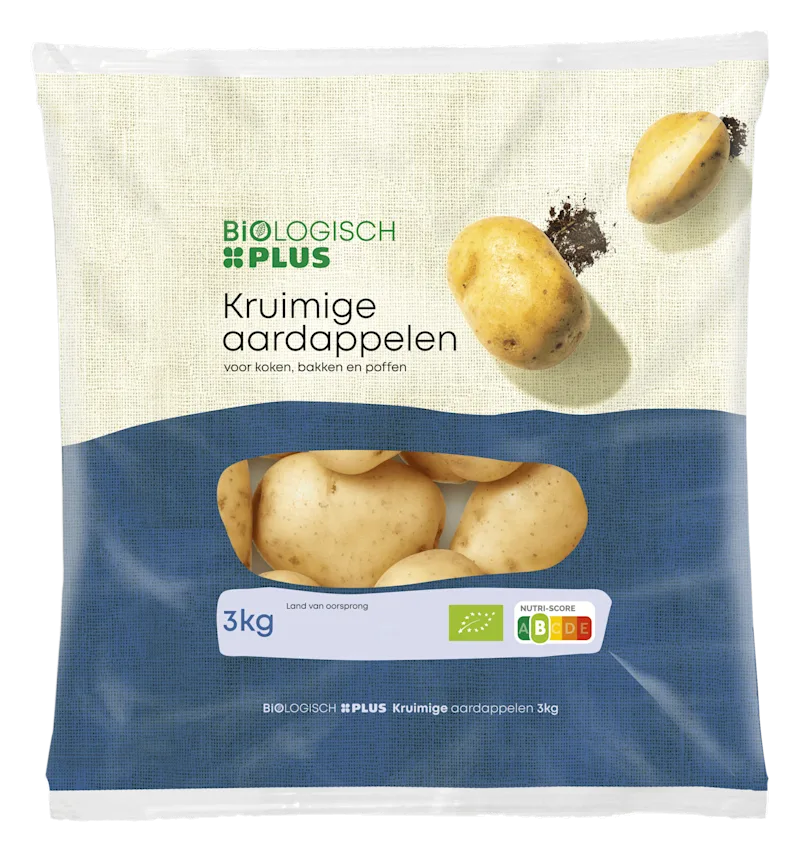 Biologisch PLUS Kruimige aardappelen