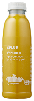 vers sap Appel, sinaasappel mango