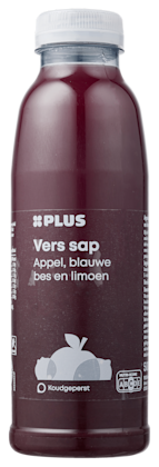 vers sap appel blauwe bes limoen
