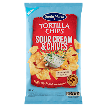 Tortilla Chips Sour Cream & Chives