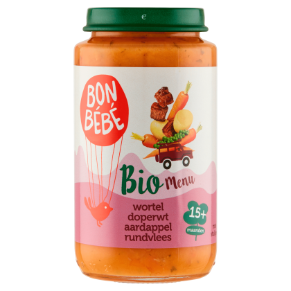 Bio M1516 wortel doperwt aardappel