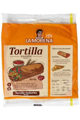 Tortilla volkoren