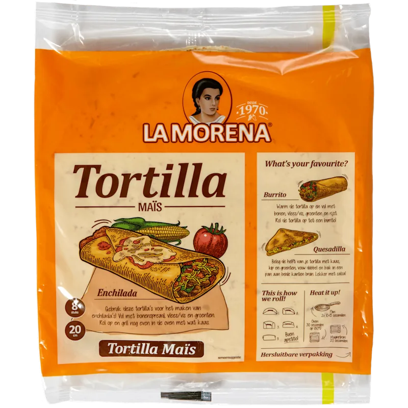 La Morena Tortilla mais