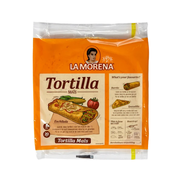 La Morena Tortilla mais