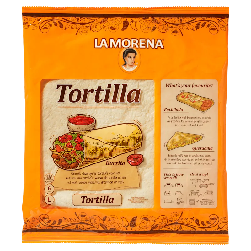 La Morena Tortilla naturel