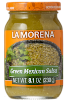 La Morena Green Mexican salsa